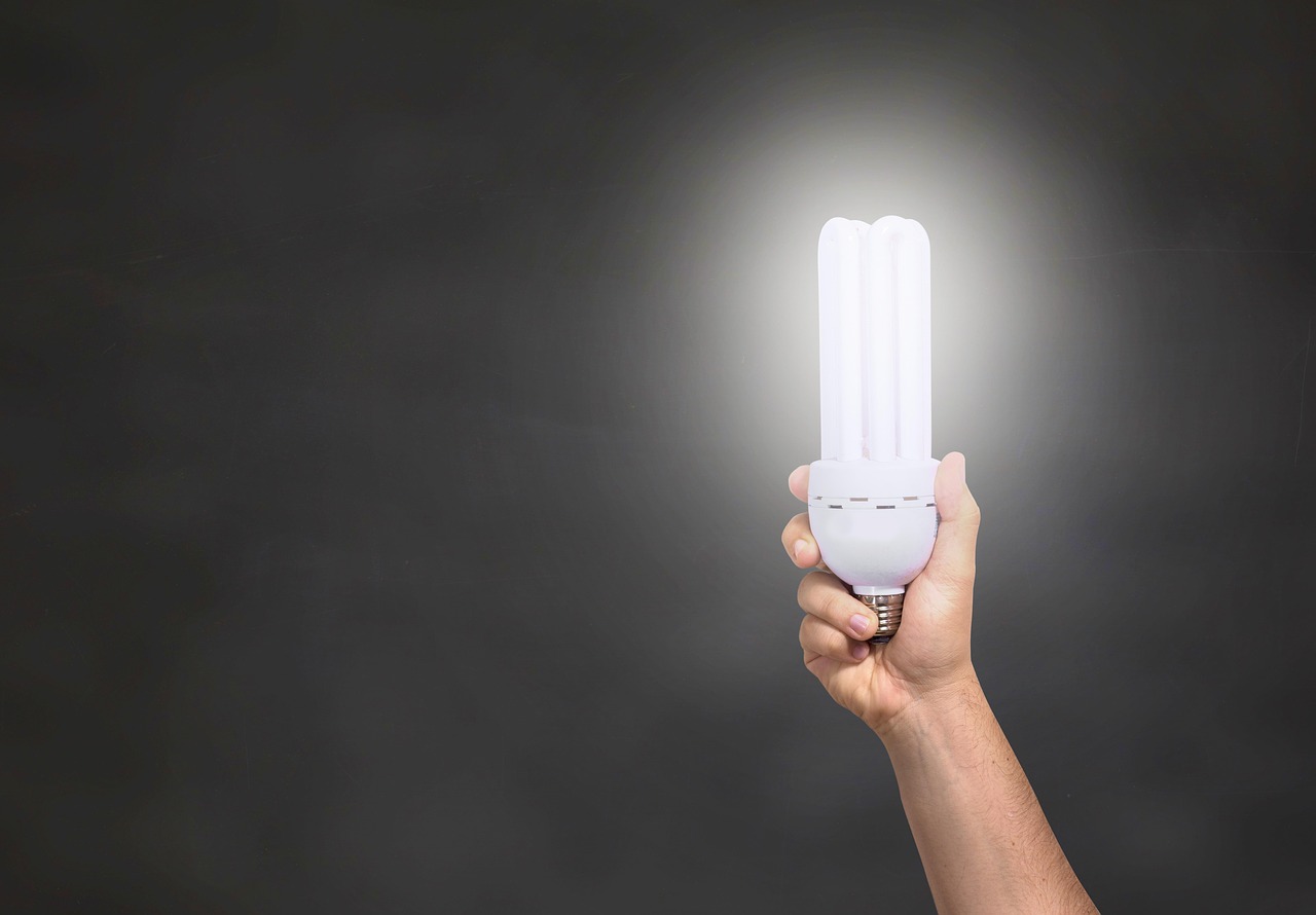 Decoratieve LED-lantaarns hangen aan boomtakken. Decoratieve LED-lantaarns hangen aan boomtakken.